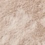 vidaXL Kunstfell Hasen Teppich Olite Taupe Ø 120 cm Polyester 42021757_9