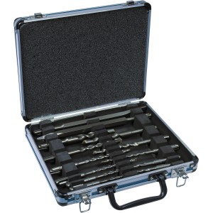 Makita Bohrer- und Meißel-Set SDS Plus, 13-teilig im Koffer.