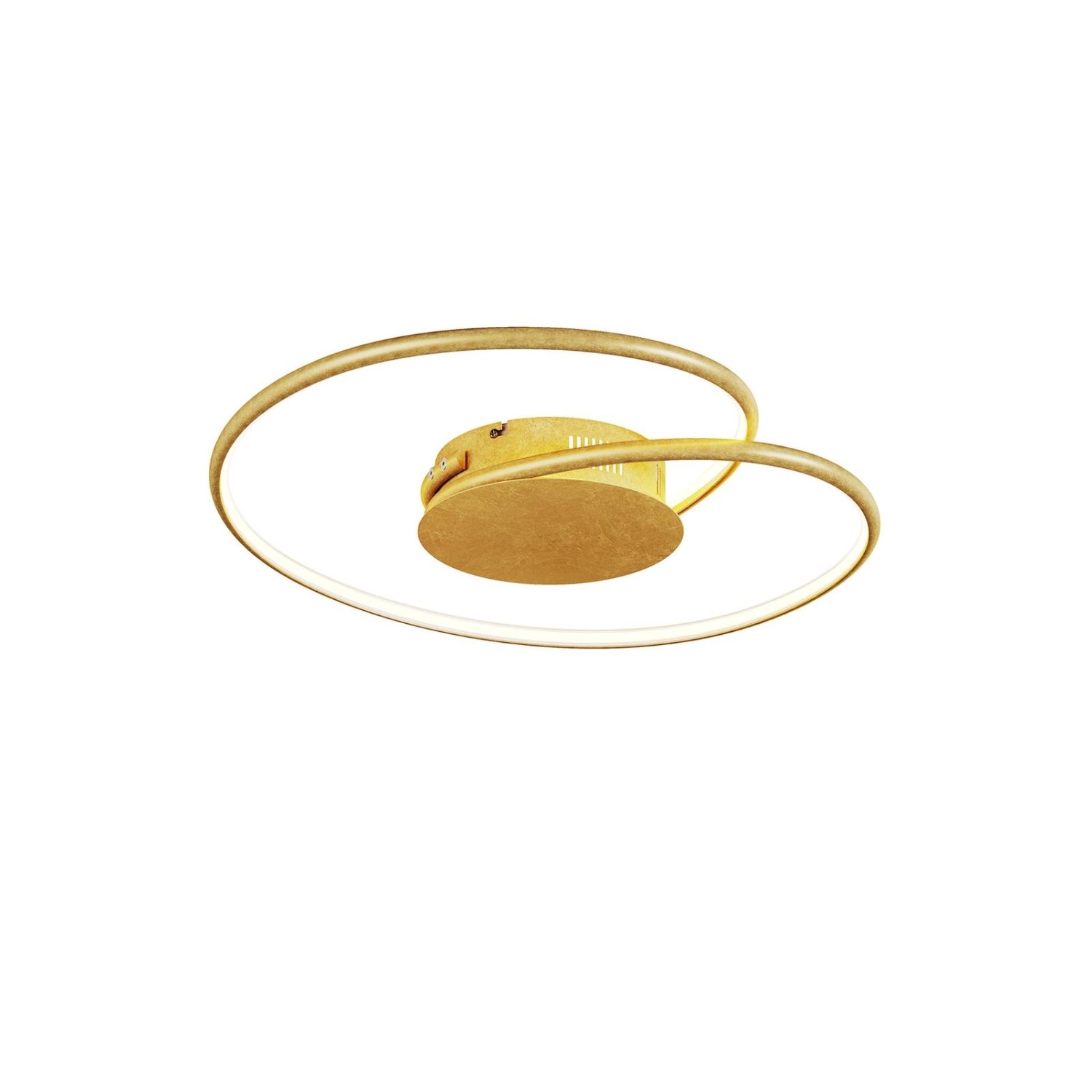 Lindby LED Deckenleuchte Joline 9639129 Modern in Gold Messing aus Metall W günstig online kaufen
