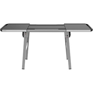 Weber Grilltisch, ausziehbar, für Slate 43GP/56GP und mobile Gasgrills, mit verstellbaren Füßen.