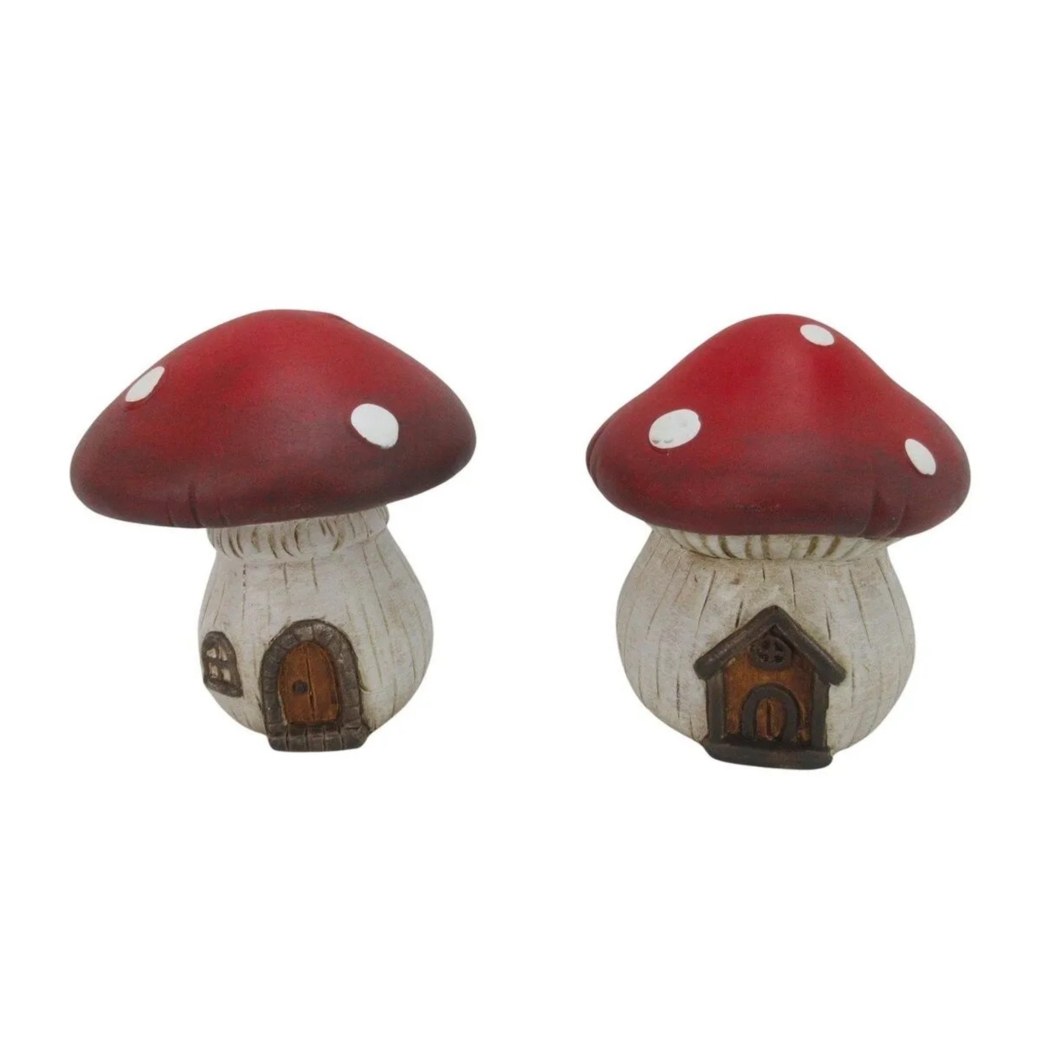 Boltze Deko-Aufsteller Pilz Arnold Höhe 11,5 cm Cremeweiß-Rot 2-fach Sortiert