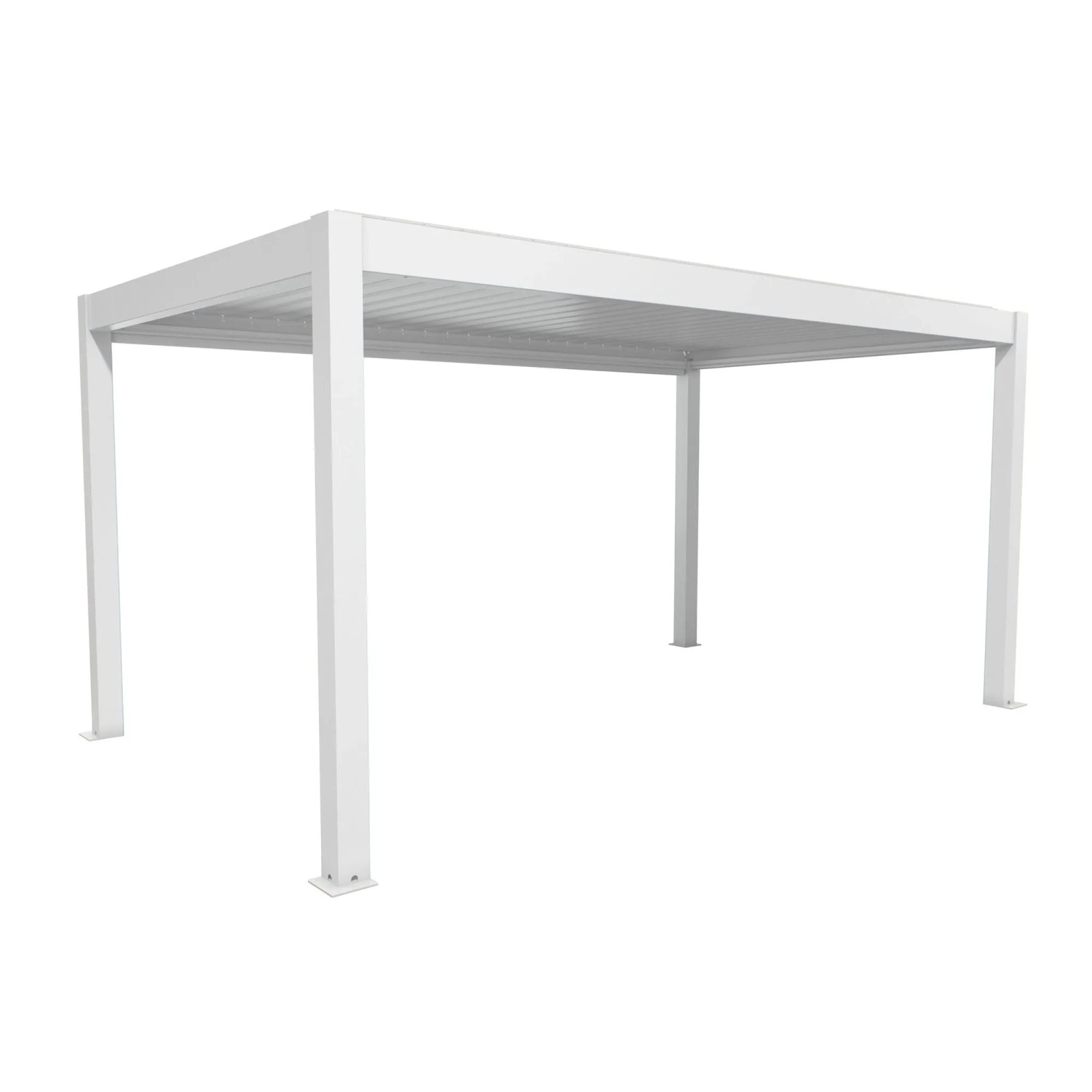 Biohort Pergola 5 m x 3 m Weiß