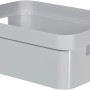 Curver Infinity Box, 26,6x35,6x13,6 cm, grau. Aufbewahrungsbox für Ordnung im Haus.