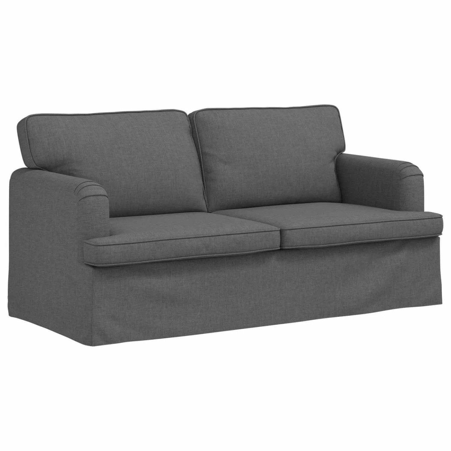 vidaXL Sofa Dunkelgrau 142 x 80 x 85 cm Stoff 42024491