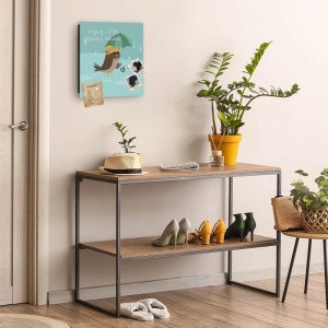 Schwarzer Banjado Schlüsselkasten Glas Rainbird 30x30cm mit 50 Haken, beschreibbar und magnetisch.