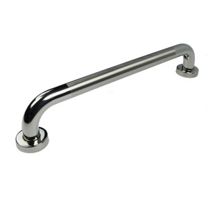 Bagnoxx Badewannengriff, 30cm, Edelstahl Silber, Haltegriff für sicheren Ein- und Ausstieg.