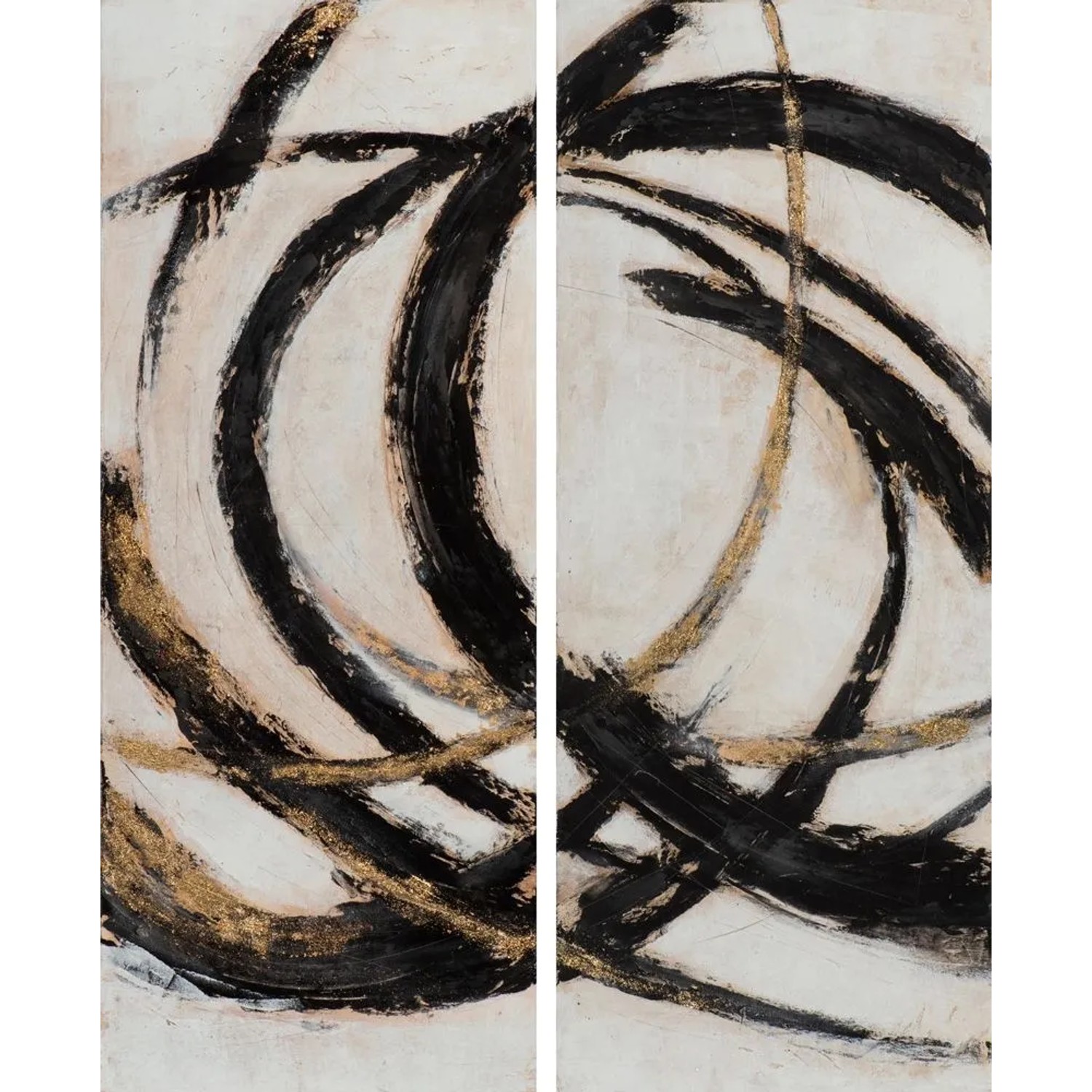 Art Universe Leinwandbild Elegante Rotation 120 x 150 cm