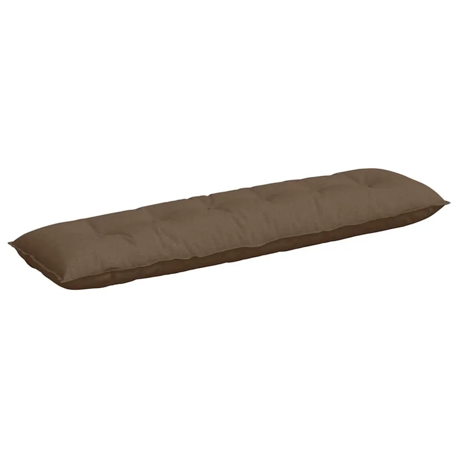 vidaXL Rückenkissen Braun 180 x 19 x 50 cm Stoff 42014920