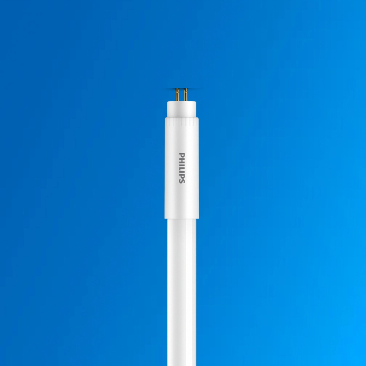 Weiße Philips LED-Röhre T5, 8W, 30cm, für energieeffiziente Beleuchtung.