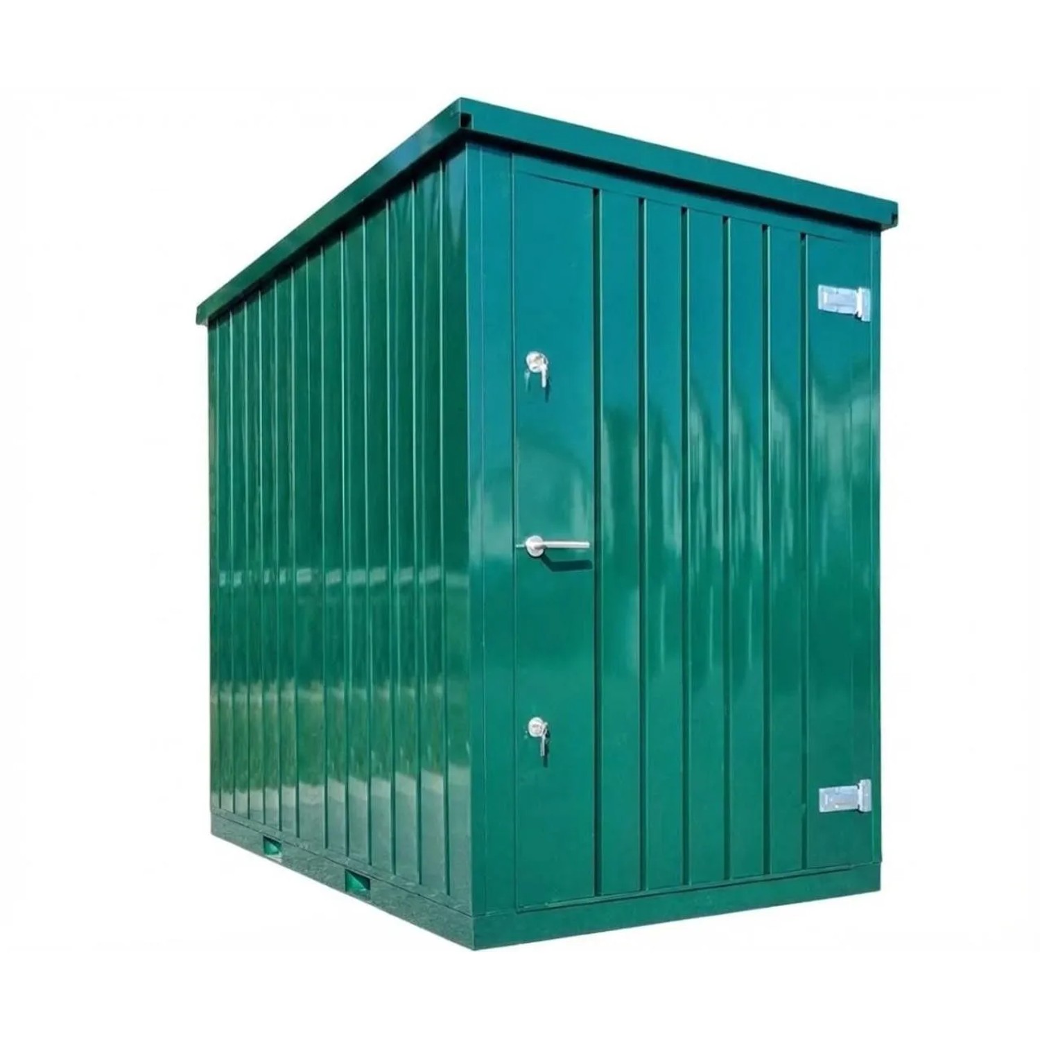 LagercontainerXXL 1,5m Lagercontainer mit Einflügeltür & Doppelverriegelung günstig online kaufen