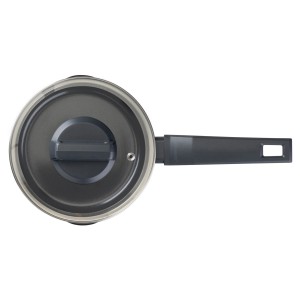 Fackelmann Kochtopf 16 cm mit Deckel, Keramikbeschichtung, geeignet für Induktion.