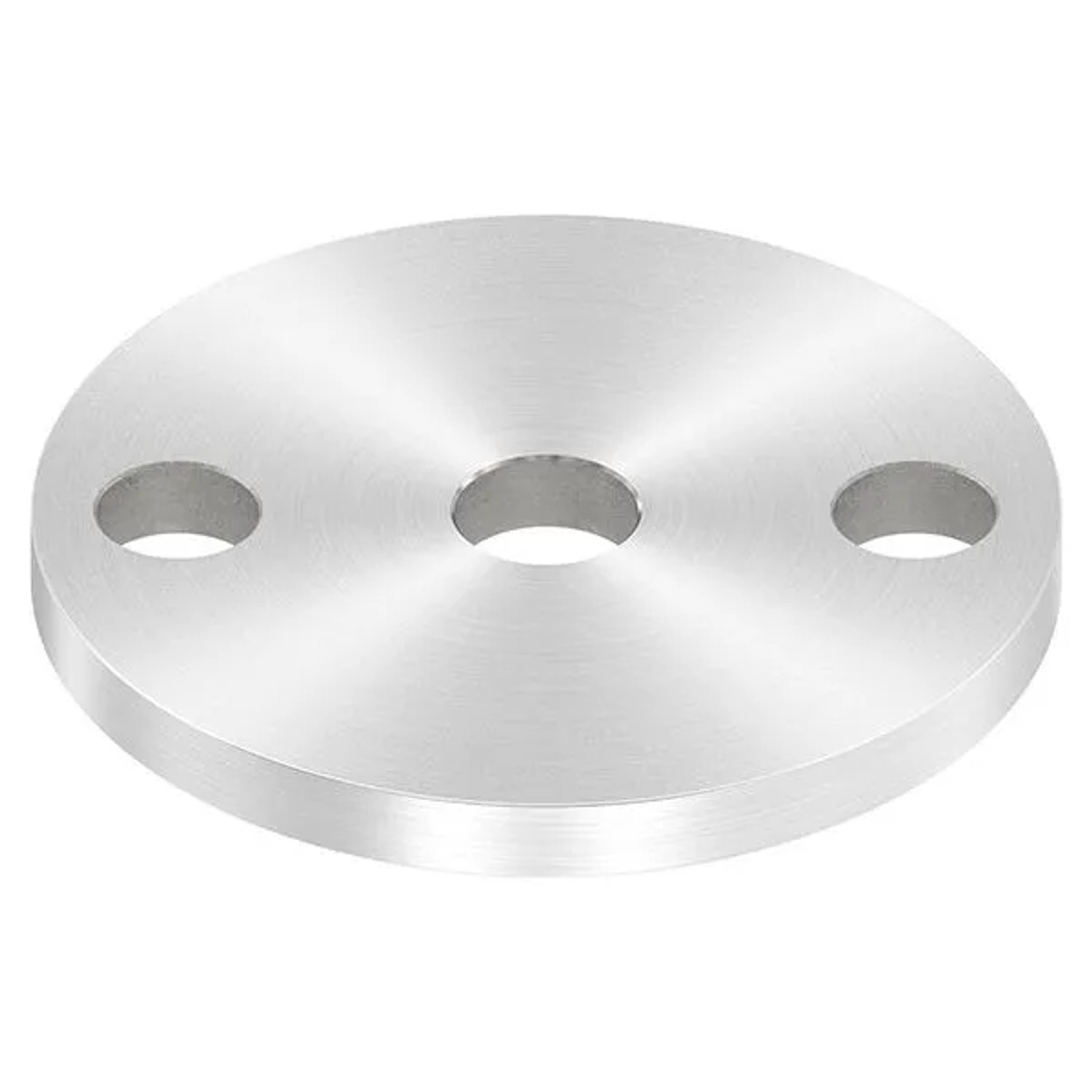 FeNau Ankerplatte Ø 70 X 6 mm Mit Zentrierbohrung Ø 12,5 mm V2A
