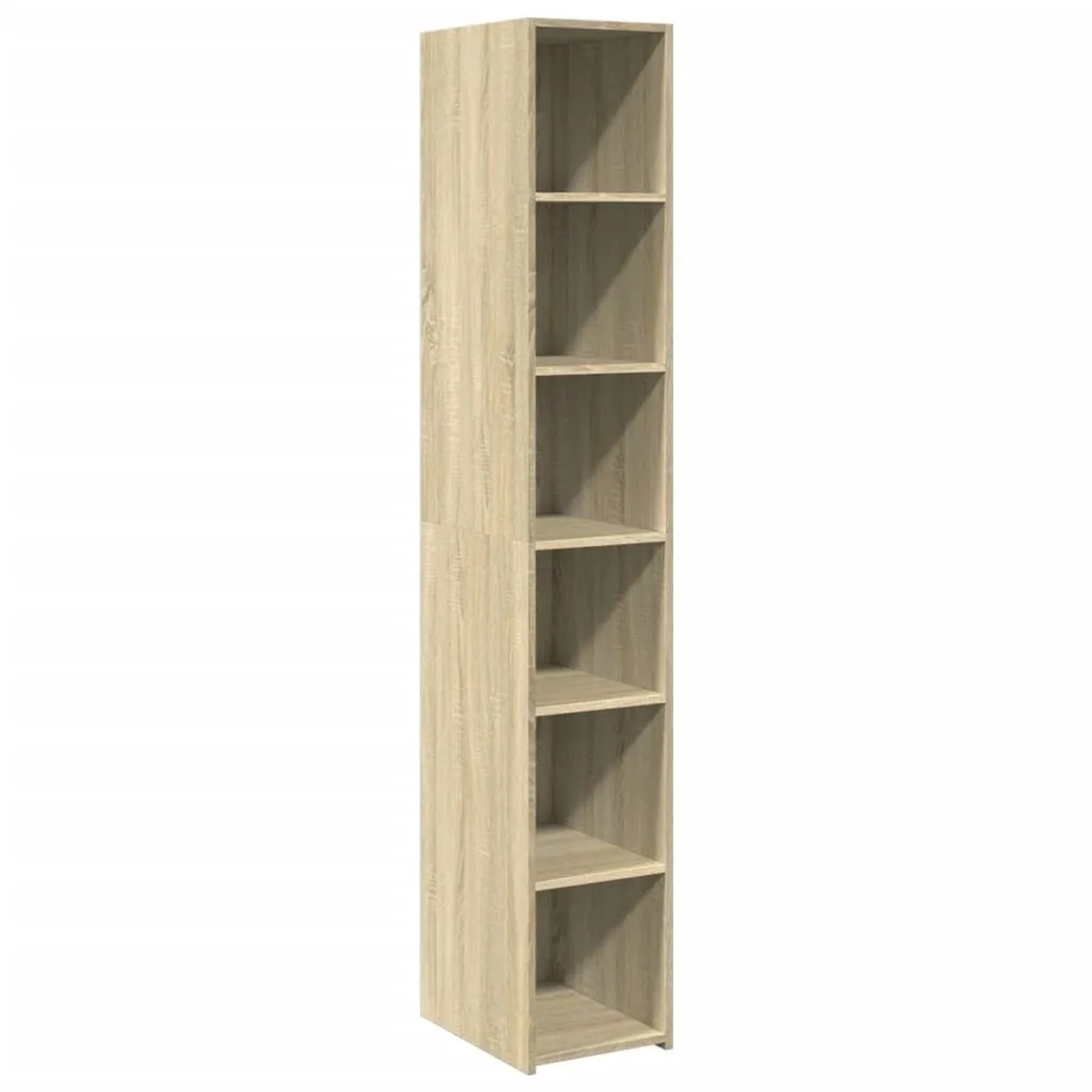 vidaXL Highboard Sonoma-Eiche 30x41x185 cm Holzwerkstoff 846413