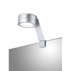 Kristall-Form LED Aufsatzleuchte TopLight I 65 cm Chrom Matt