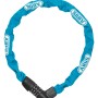 Abus Kettenschloss CH Lock 4408, blau, mit Zahlencode für Fahrräder.