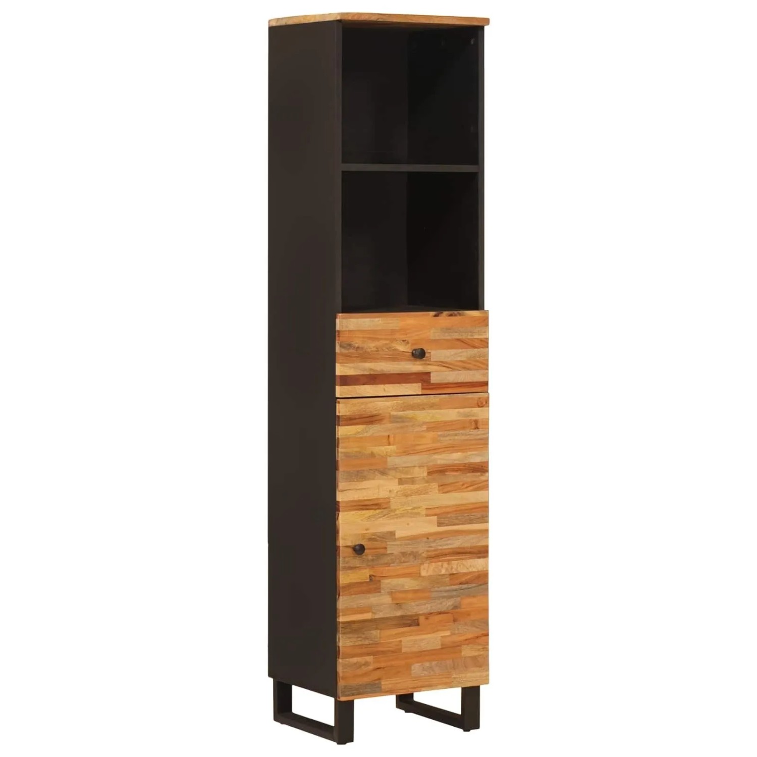 vidaXL Badezimmerschrank mit Schubladen Artisan-Eiche 38 x 33 x 160 cm 4018 günstig online kaufen