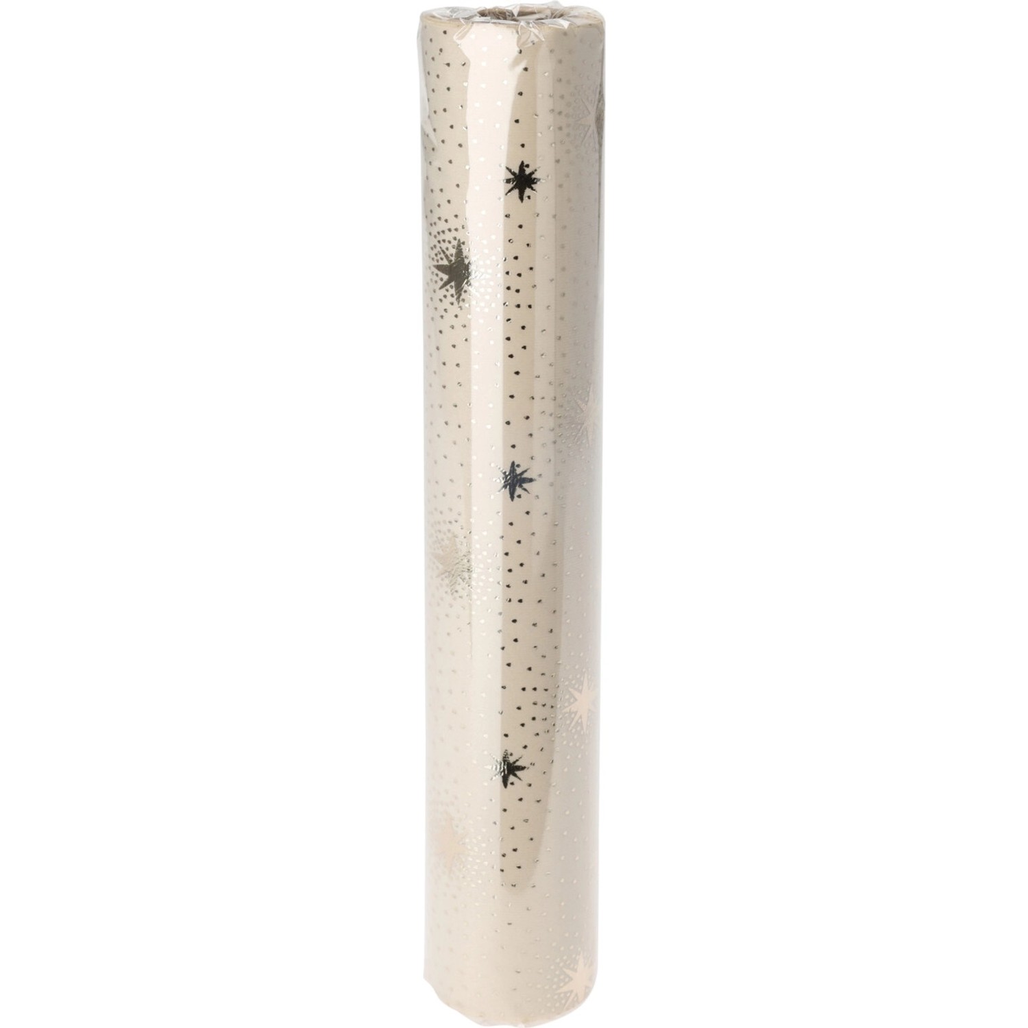 Dekostoff 3-fach Sortiert 28 cm x 150 cm Cream