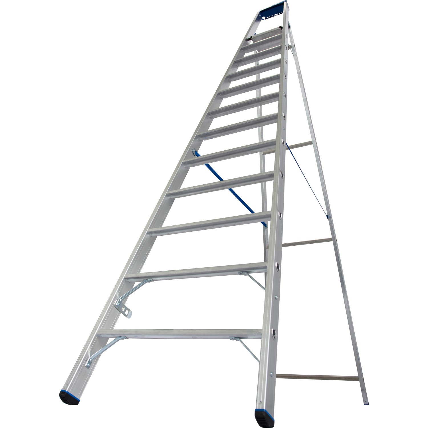 Krause Stehleiter Stabilo 12 Stufen 345 cm x 75 cm x 210 cm günstig online kaufen