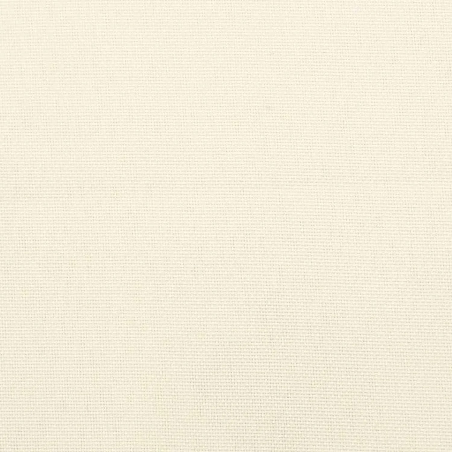 Cremefarbener, wasserabweisender Polyesterstoff der vidaXL Palettenkissen mit feiner Webstruktur.