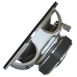 Rockwood Subwoofer DYA 811-68, 200mm, Aluminium, verchromter Stahlkorb. Für satten Bass im Auto.