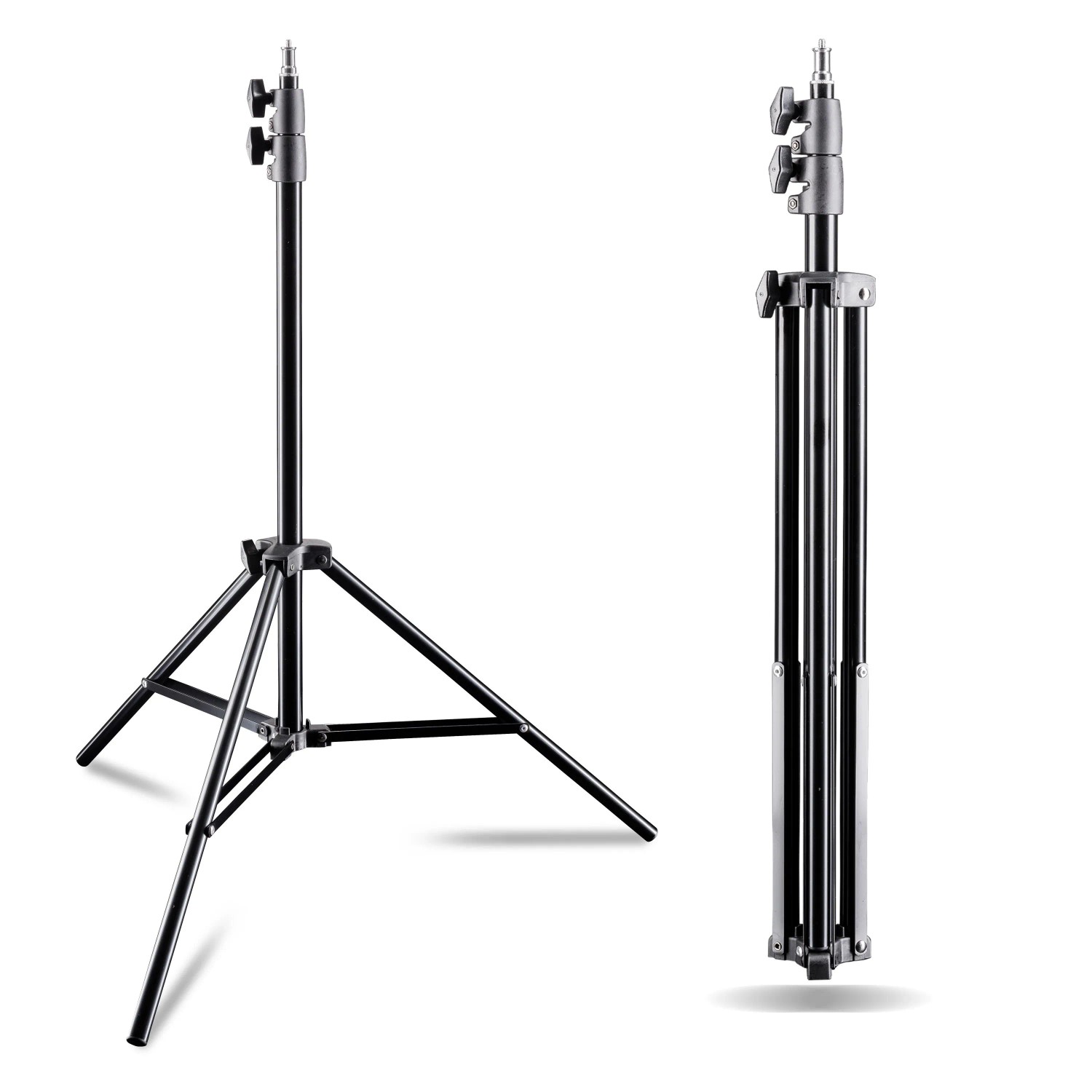 Walimex Pro Air 200 Lampenstativ 2Er Set 200Cm Lichtstativ Blitzstativ Dreibein