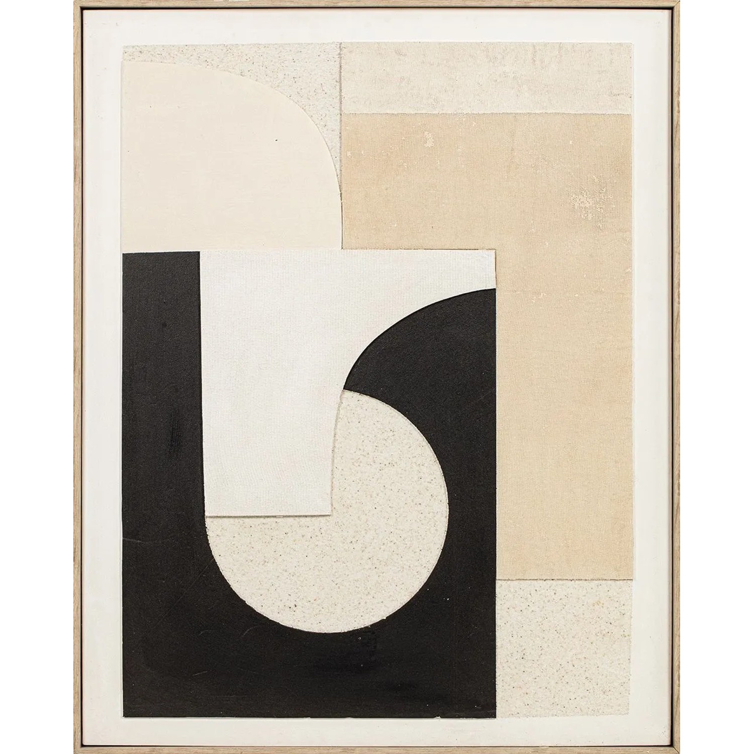 Art Universe Leinwandbild Natural Geometric Shapes 80 x 100 cm