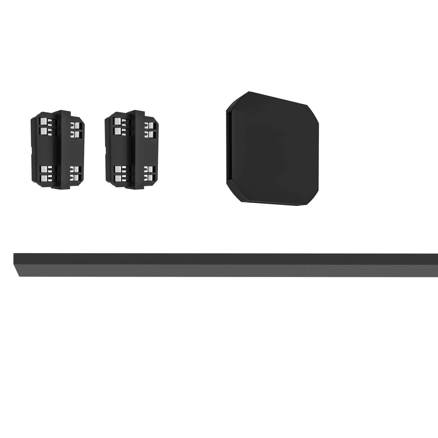 EGLO Schiene TPLUS ECTENSION Zubehör Schwarz L-1000MM günstig online kaufen