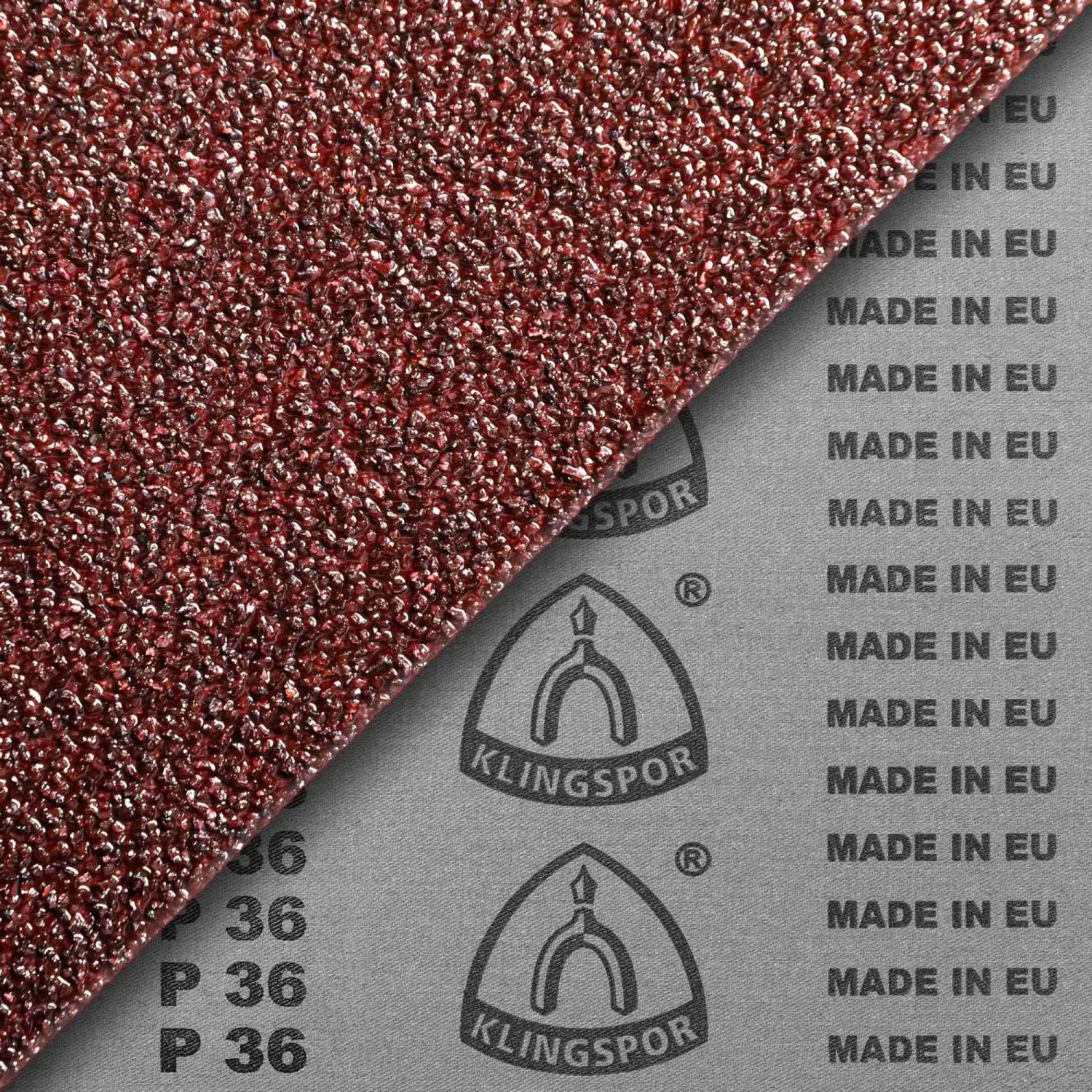 Klingspor Schleifband, 5er-Pack, 50x1000mm, Korn 36, für Bandschleifer.