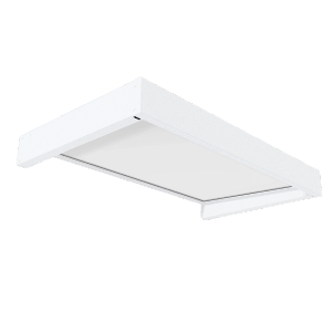 Palram - Canopia Vordach Sophia 17 cm x 160 cm x 95 cm Weiß Opal