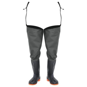 vidaXL Watstiefel Dunkelgrün Größe 44 4017032