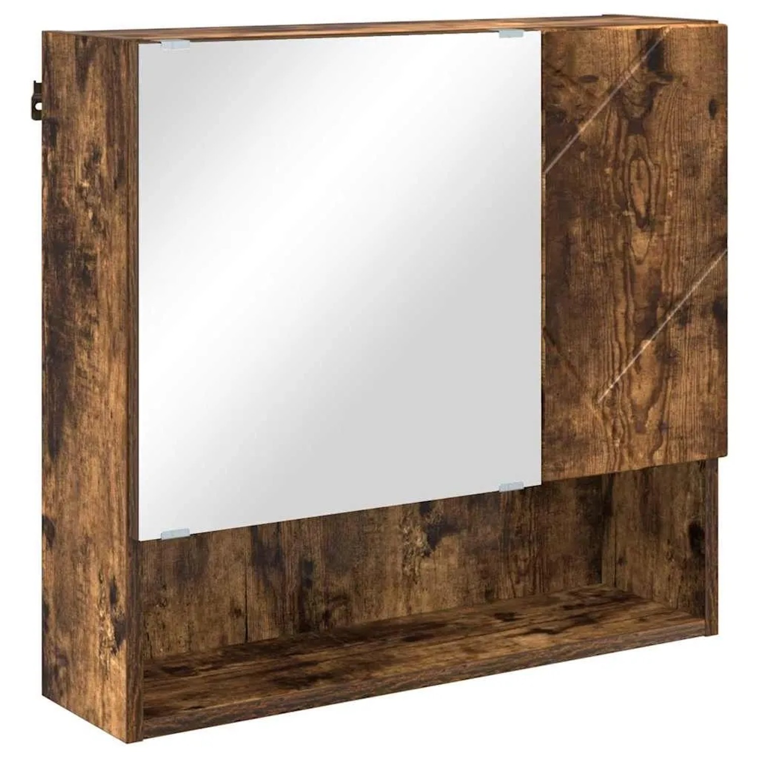 vidaXL Spiegelschrank Räuchereiche 59 x 17 x 55 cm Holzwerkstoff 883369