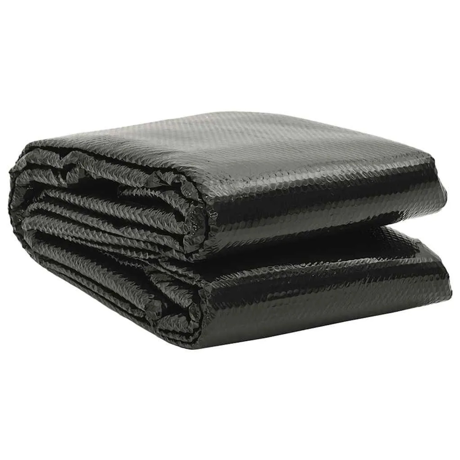 vidaXL Rechteckige Poolabdeckung 1200x600 cm PE Schwarz 92967