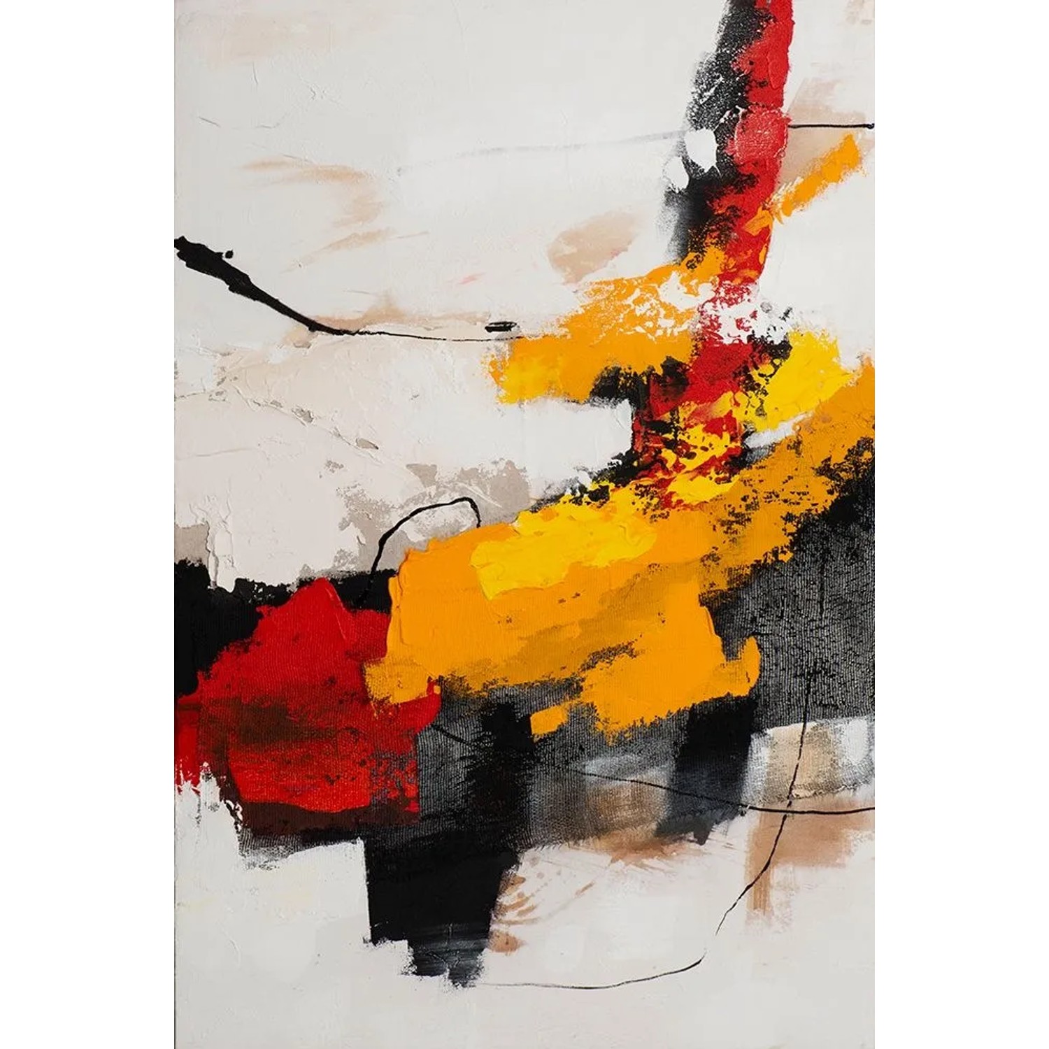 Art Universe Leinwandbild Colours of Joy 80 x 120 cm