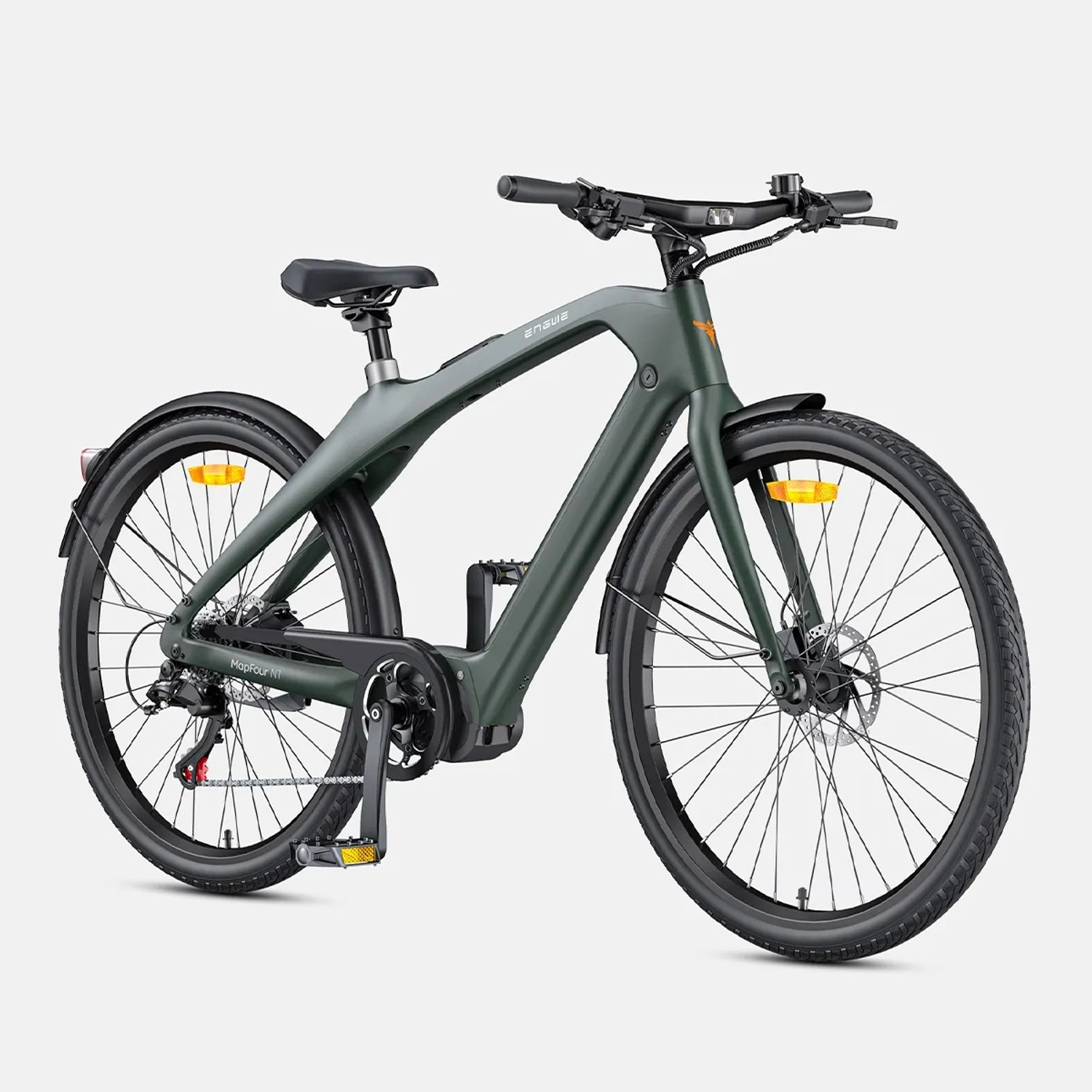 ENGWE N1 Pro Elektrofahrrad 250-W-Mittelmotor 36-V-10-Ah-Akku