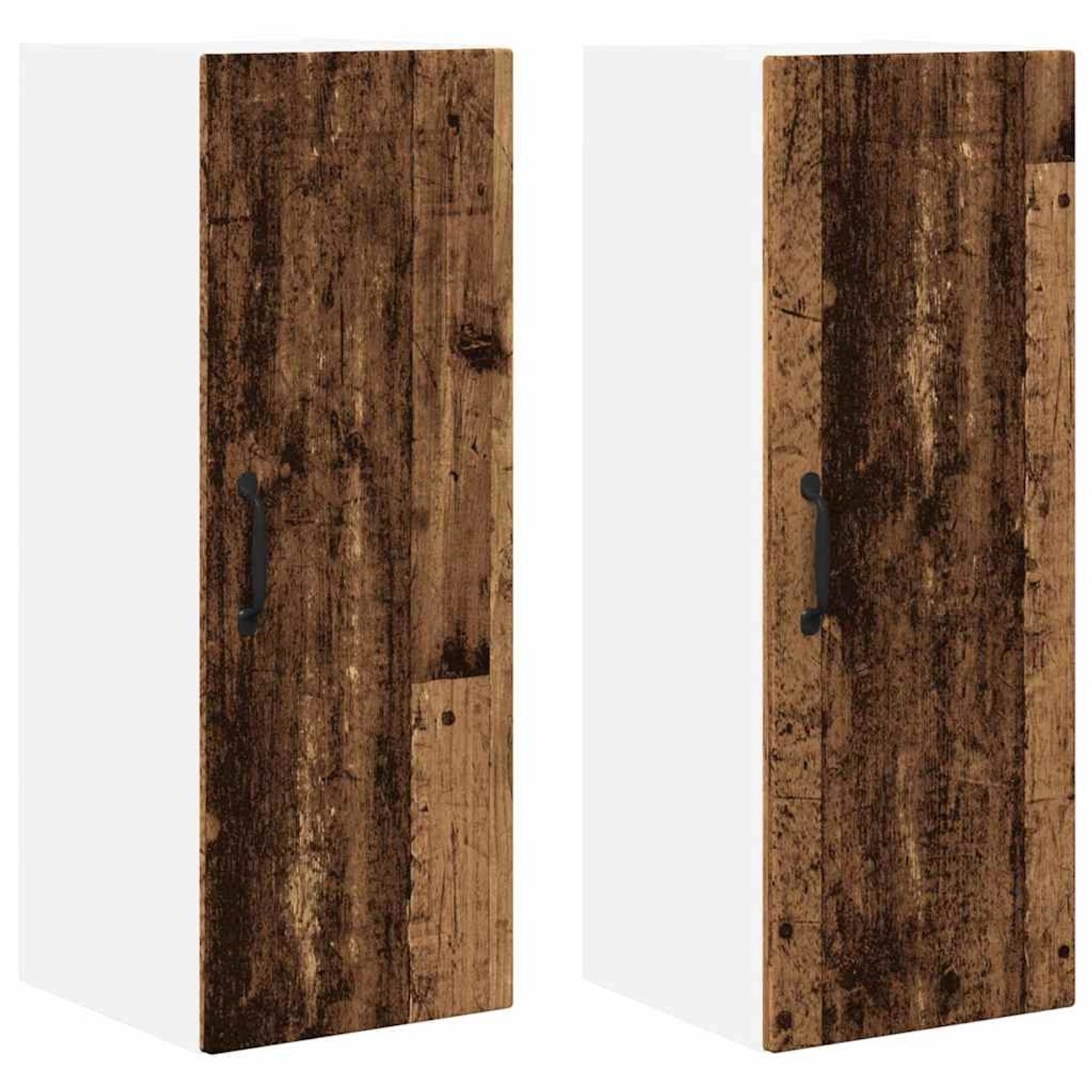 vidaXL Küchenwandschrank 2 Stk Altholz 30 x 31 x 80 cm Holzwerkstoff 885372 günstig online kaufen