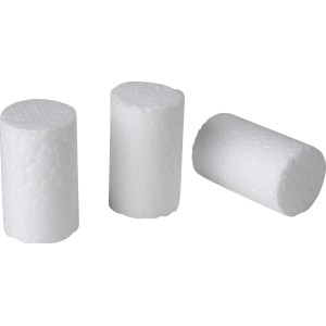 Ejot STR-Stopfen aus EPS, weiße Verschlussstopfen für Vollwärmeschutz-Systeme, 500 Stück.