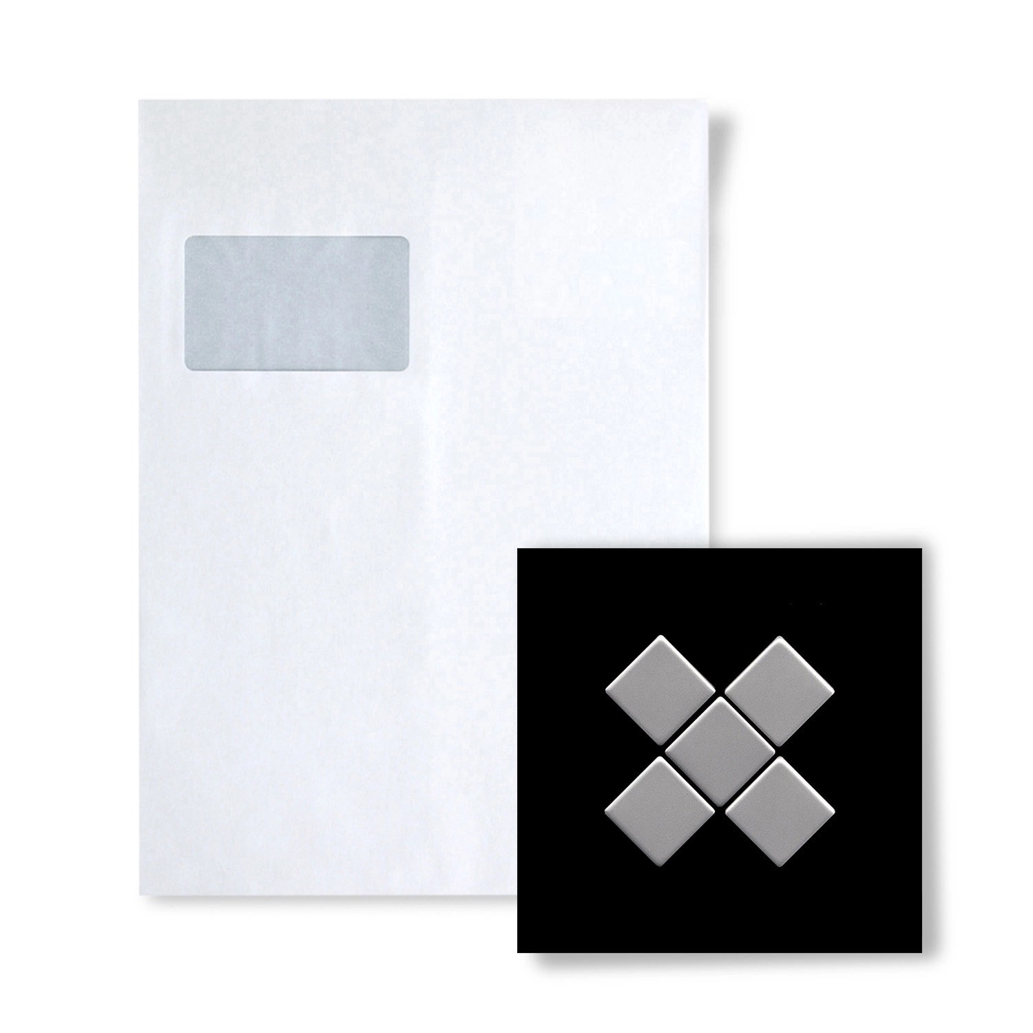 ALLOY Mosaik MUSTER S-Diamond-S-S-MA Diamond Edelstahl Matt günstig online kaufen