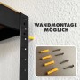 KARAT Schwerlastregal Lakota 2er Set Traglast bis 875 kg Schwarz 180 x 90 x 40 cm_6