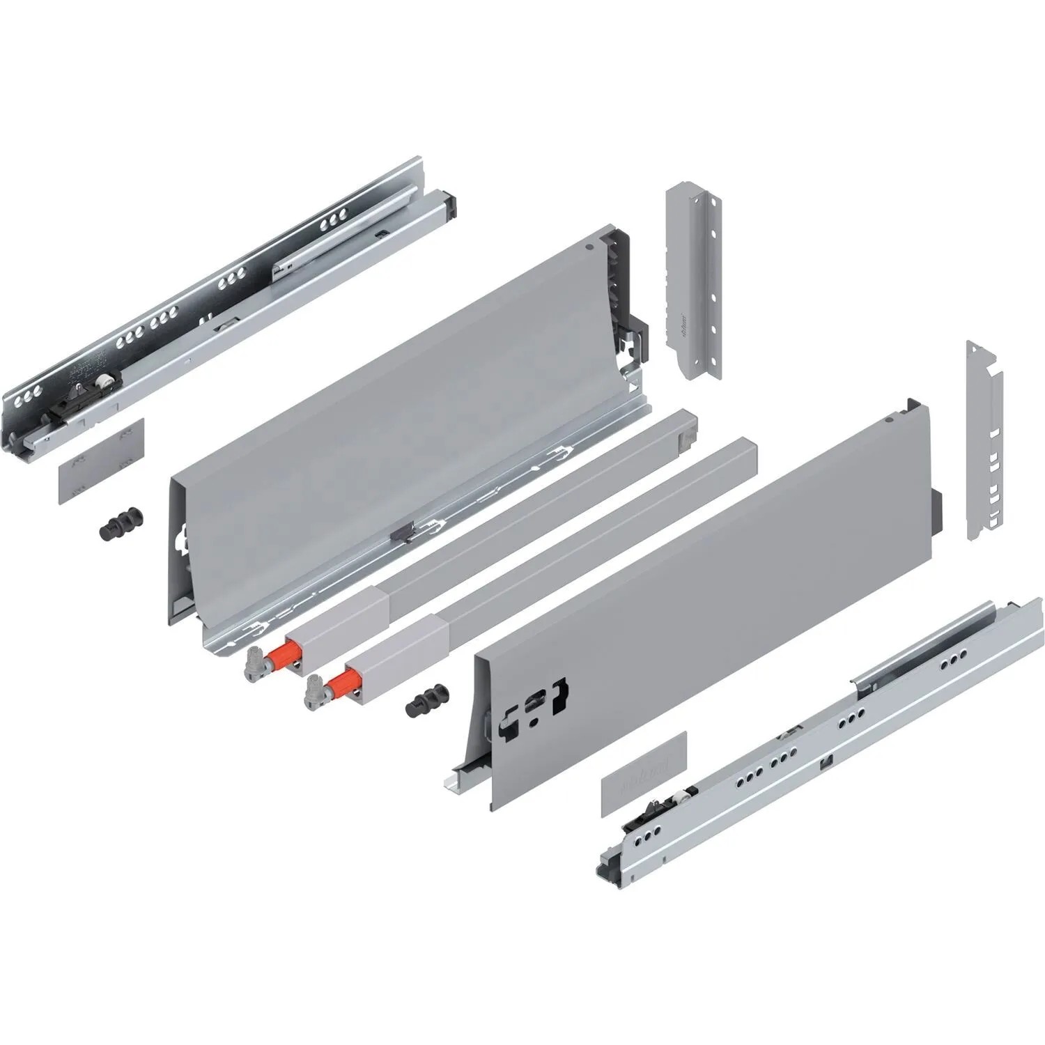 Blum D-Reling K Tandembox antaro Vollauszug 400 mm 30 kg Grau 1 Paar
