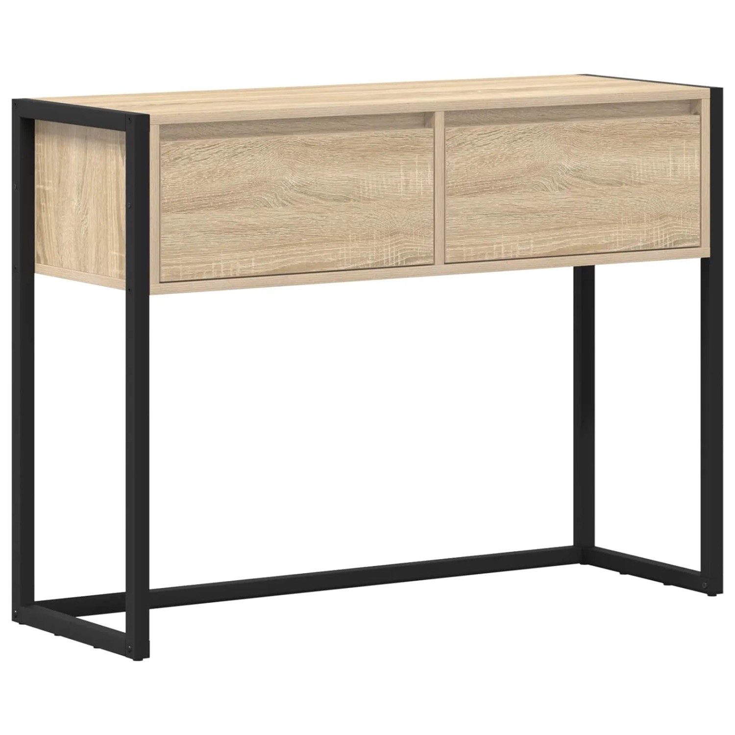 vidaXL Beistelltisch Sonoma 100 x 36 x 75 cm Holzwerkstoff 886697