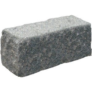 Diephaus Mauerstein Maximo Tura Quarzit, grauer Mauerblock für den Garten- und Landschaftsbau.