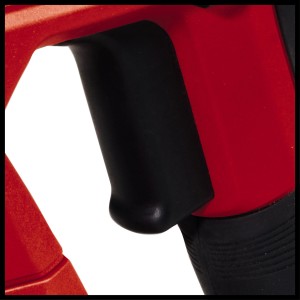Detailaufnahme: Griff des Einhell Akku-Bohrhammers TE-HD 18/20 Li.
