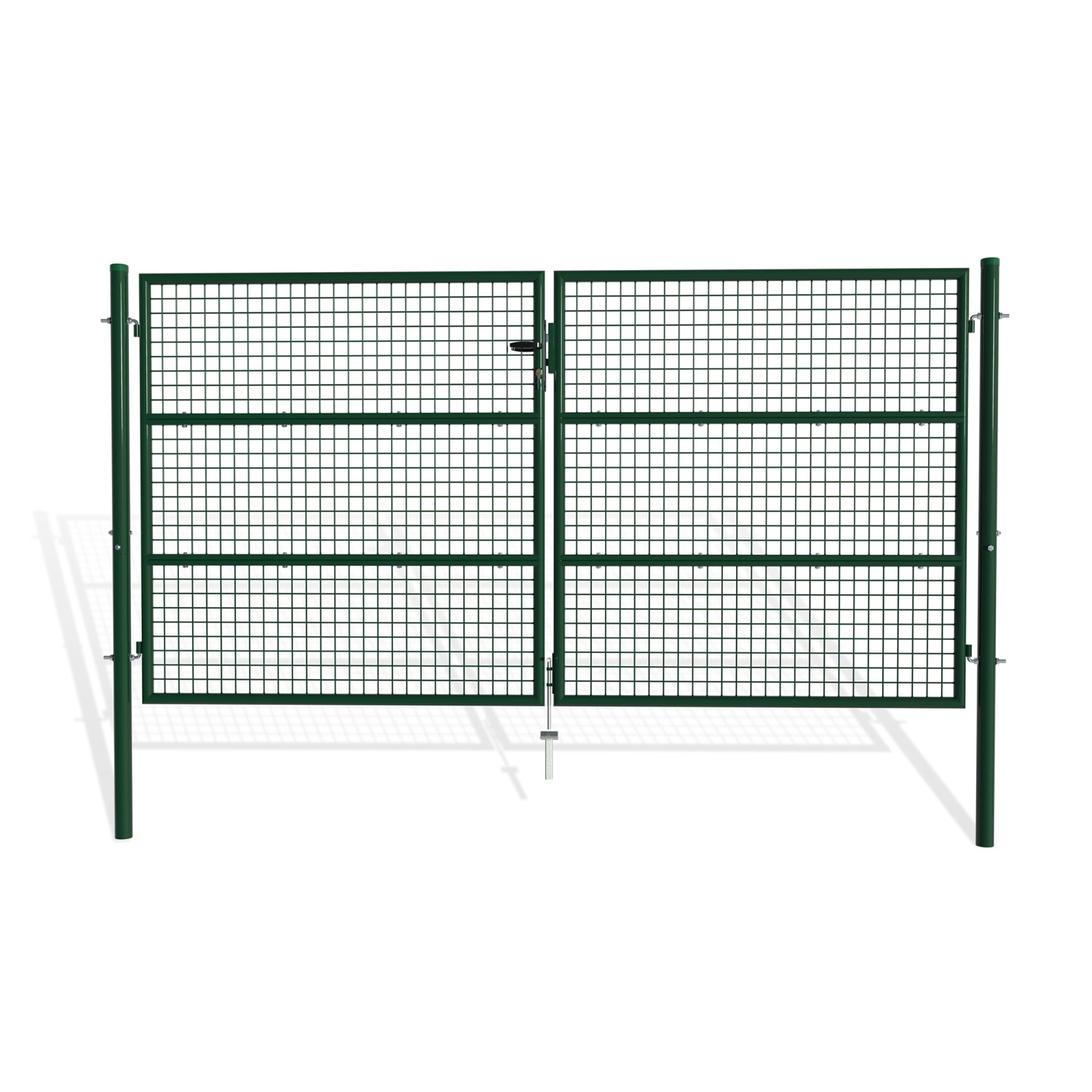 Casanoov Zauntor 2 Flügelig 3M Olga H 150Cm & Zauntür 1M Olga H 150Cm Grün günstig online kaufen