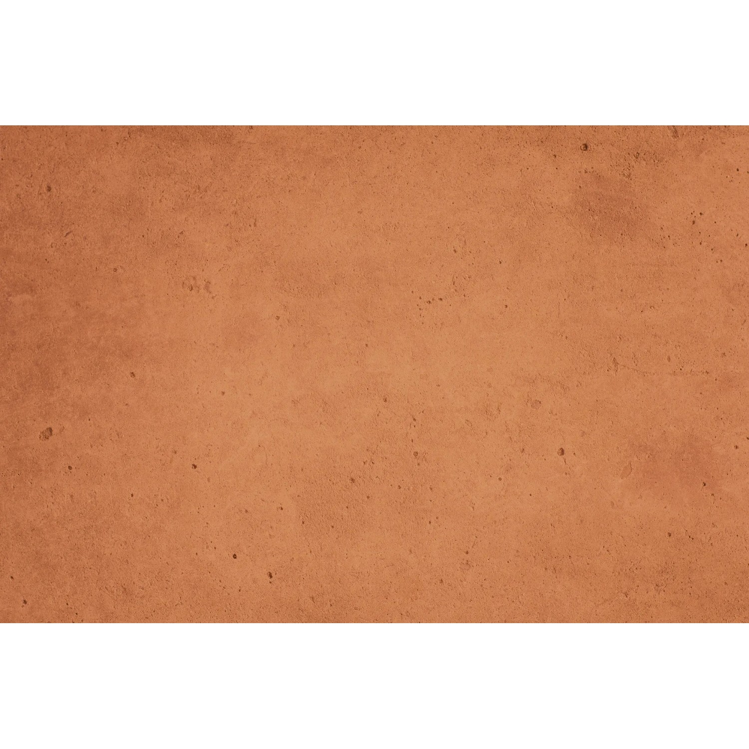 Alpina Mineral Beton Effektfarbe im Farbton Terracotta, Nahaufnahme der Oberfläche.