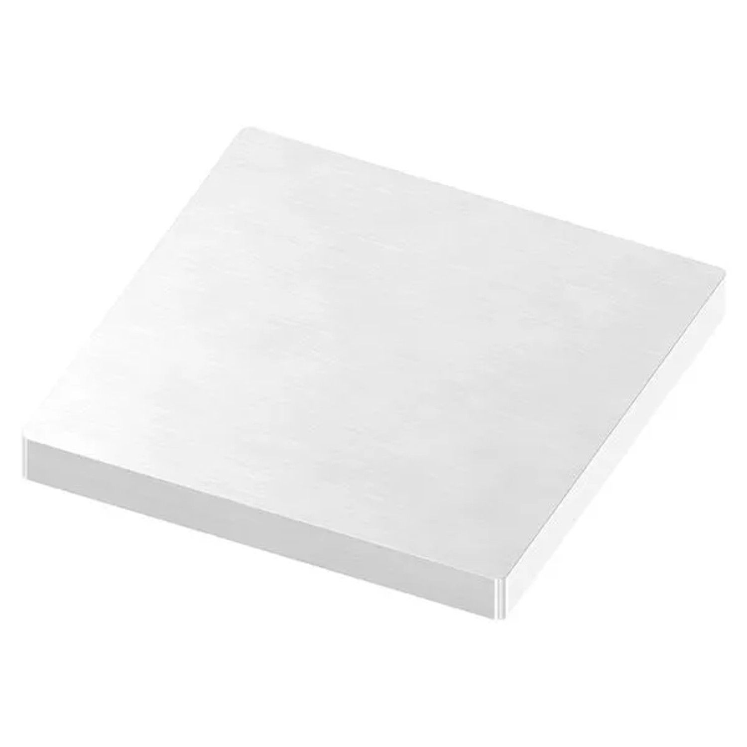 FeNau Ankerplatte 100 X 100 X 10mm Mit Längsschliff V2A