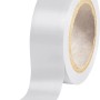 Isolierband, weiße Rolle aus dem 6er-Set, 4,5 m x 15 mm, für Elektroinstallationen.