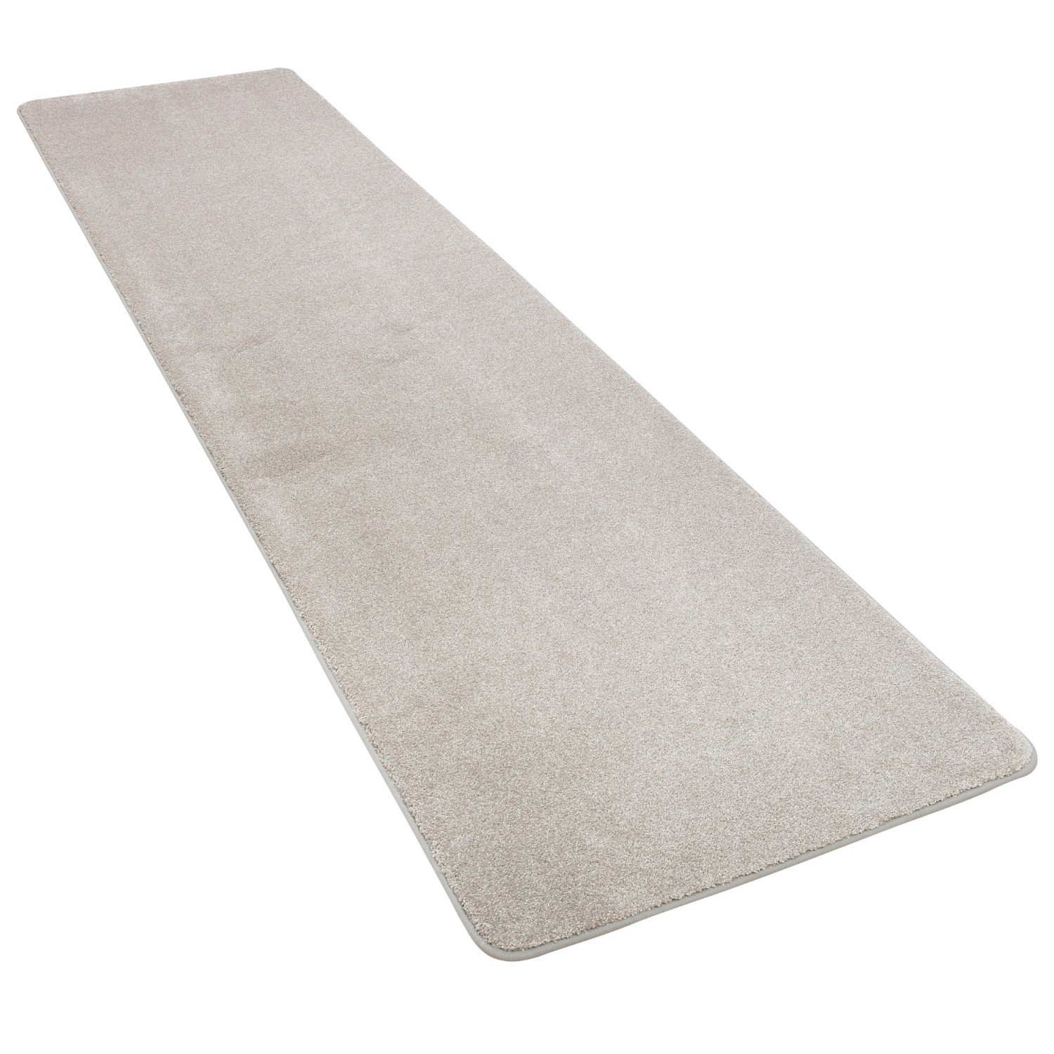 Snapstyle Hochflor Luxus Velours Läufer Teppich Touch Silbergrau 80x150cm günstig online kaufen