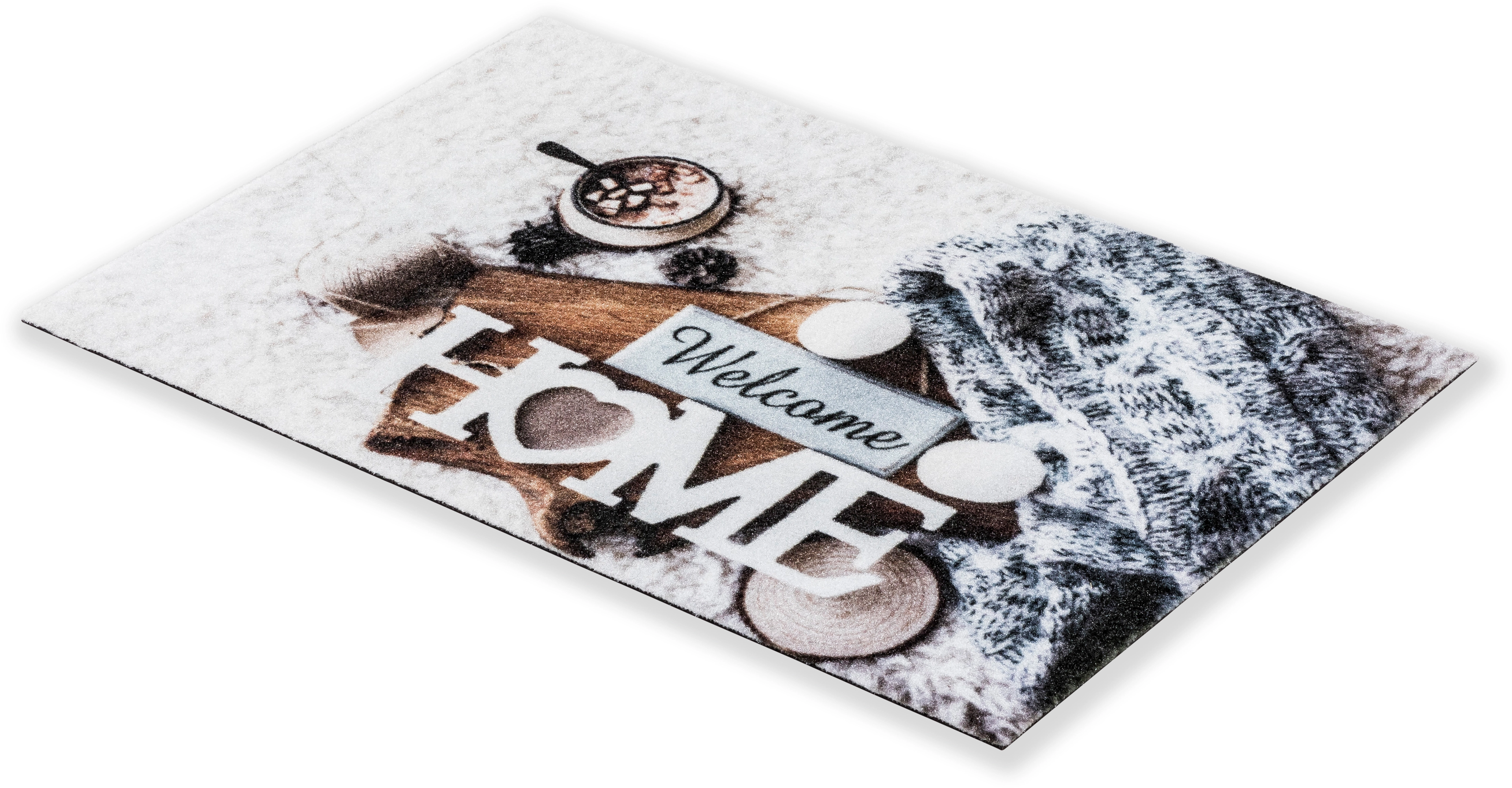 Astra Fußmatte Deco Print 40 cm x 60 cm Winter Welcome kaufen bei OBI