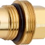 Messing Oberteil 16,7 mm (G 3/8) für Ersatzgriffe zur Regulierung der Wassermenge.