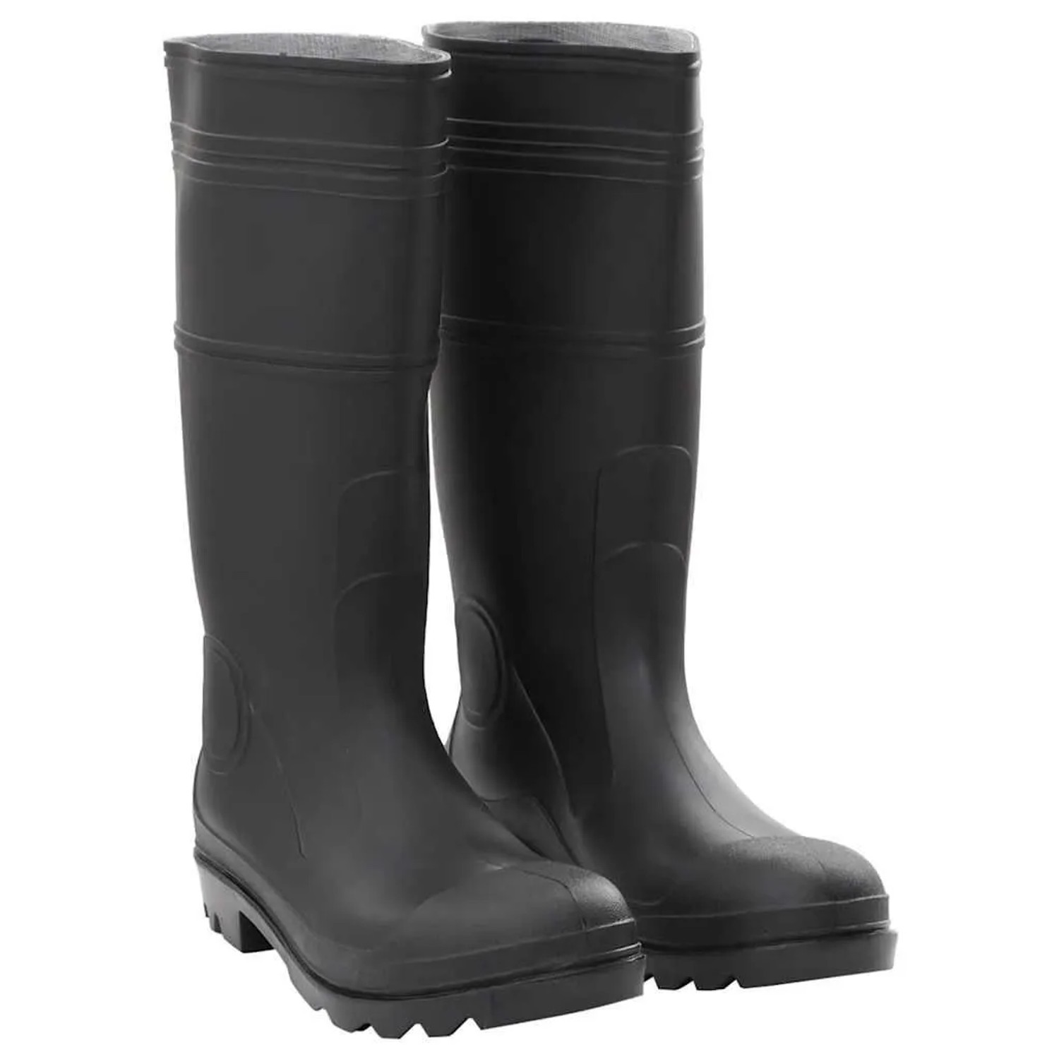 vidaXL Gummistiefel Schwarz Größe 45 PVC 137594